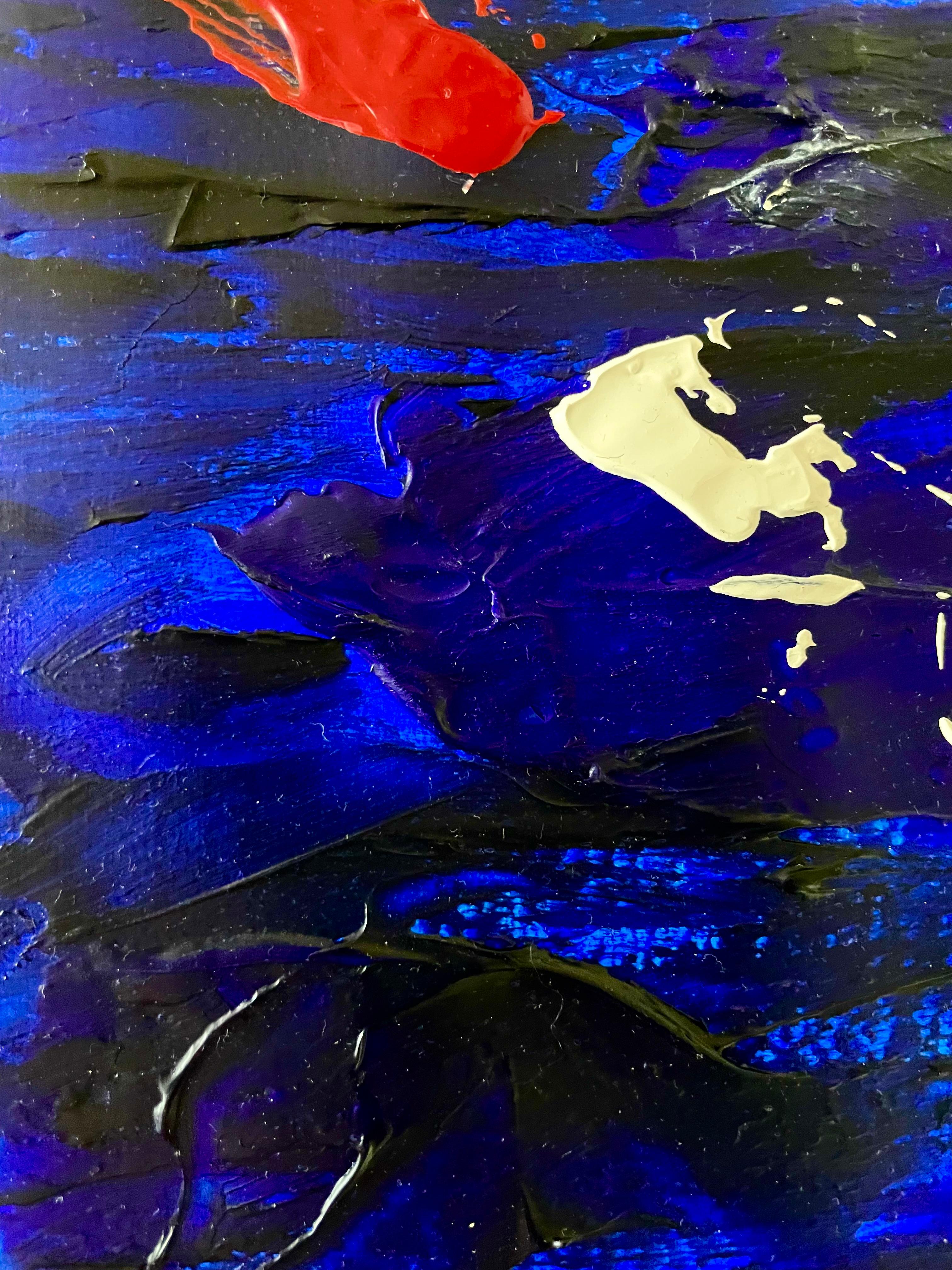 MY Biggest Dream is to Sleep Next to - Acryl auf Papier, Abstraktes Gemälde, 2024 im Angebot 2