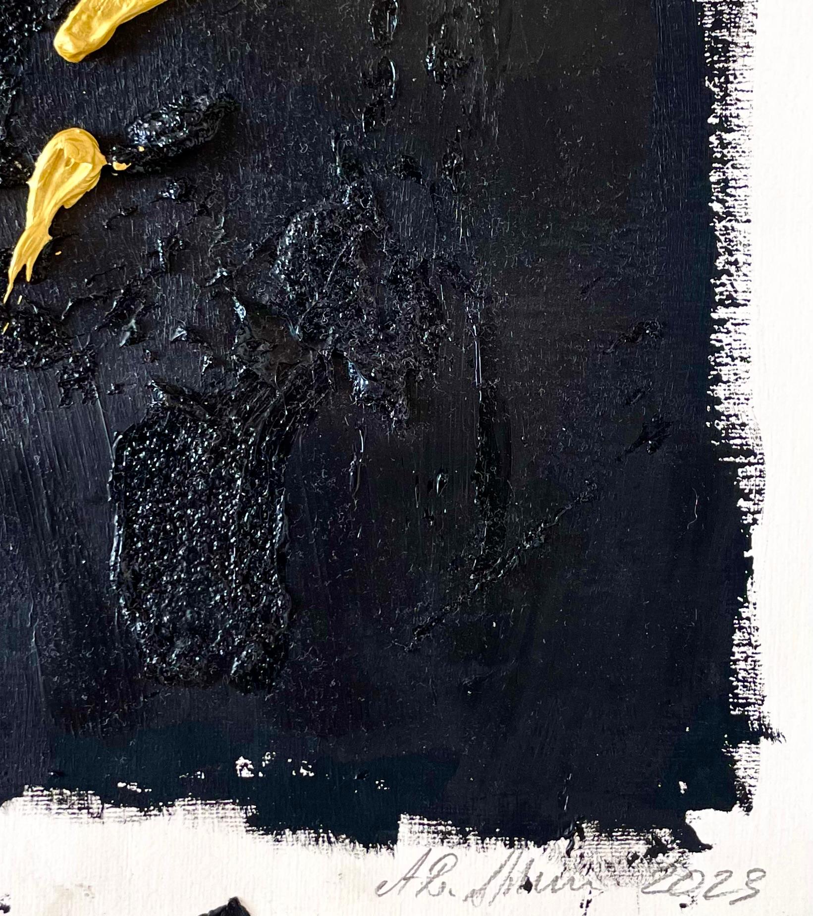 MY Blood is All I Have - Acrylic on Paper, Abstract Painting, 2023 For Sale 2