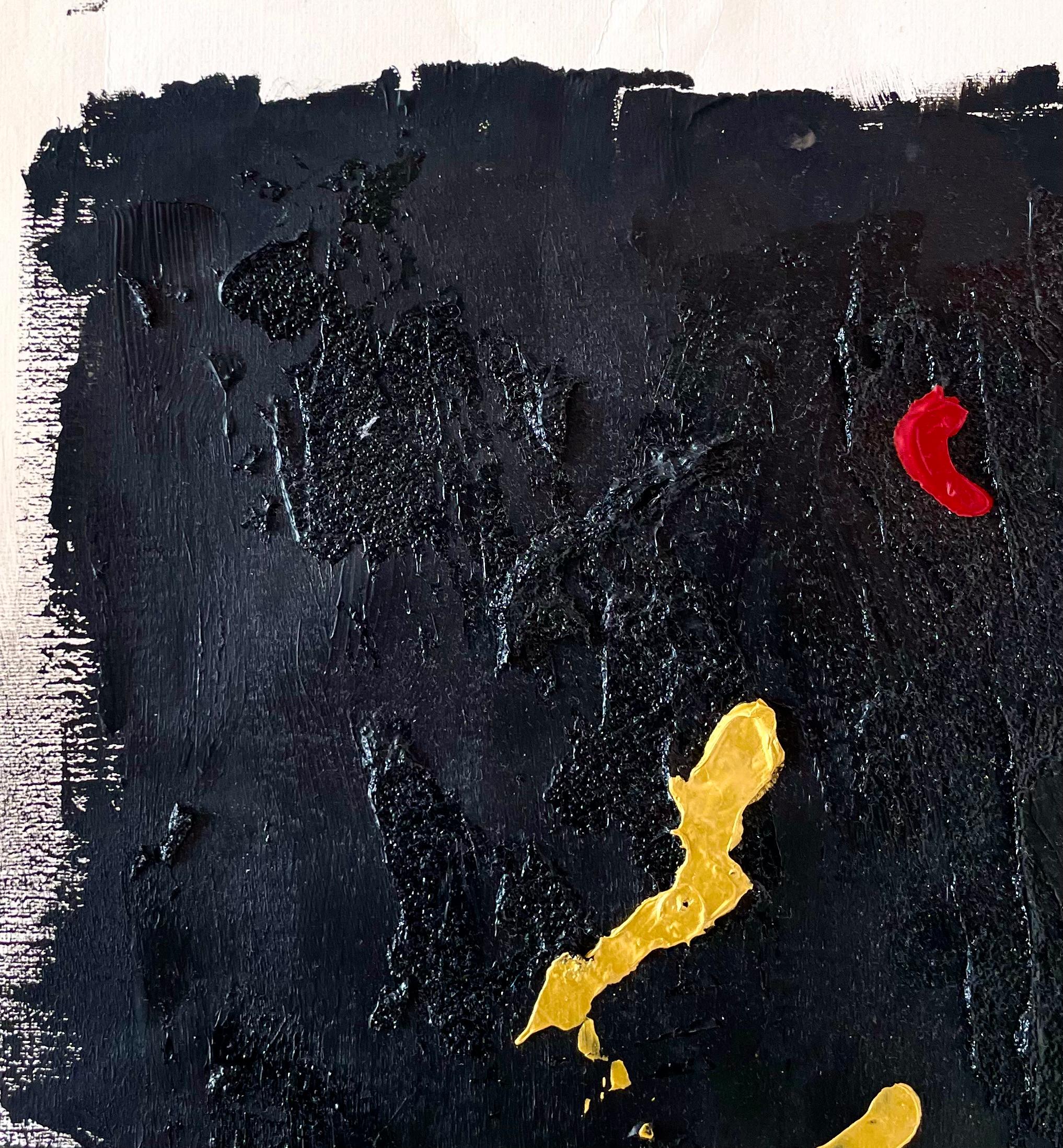 MY Blood is All I Have - Acrylic on Paper, Abstract Painting, 2023 For Sale 4