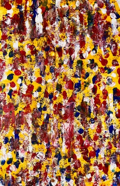 Mein ehrliches Geständnis: Ein Liebeskapitel - Acryl auf Papier, Abstrakte Malerei, 2025