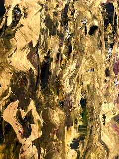 Self-Portrait (con luce) - Acrilico su carta, Pittura astratta 2026