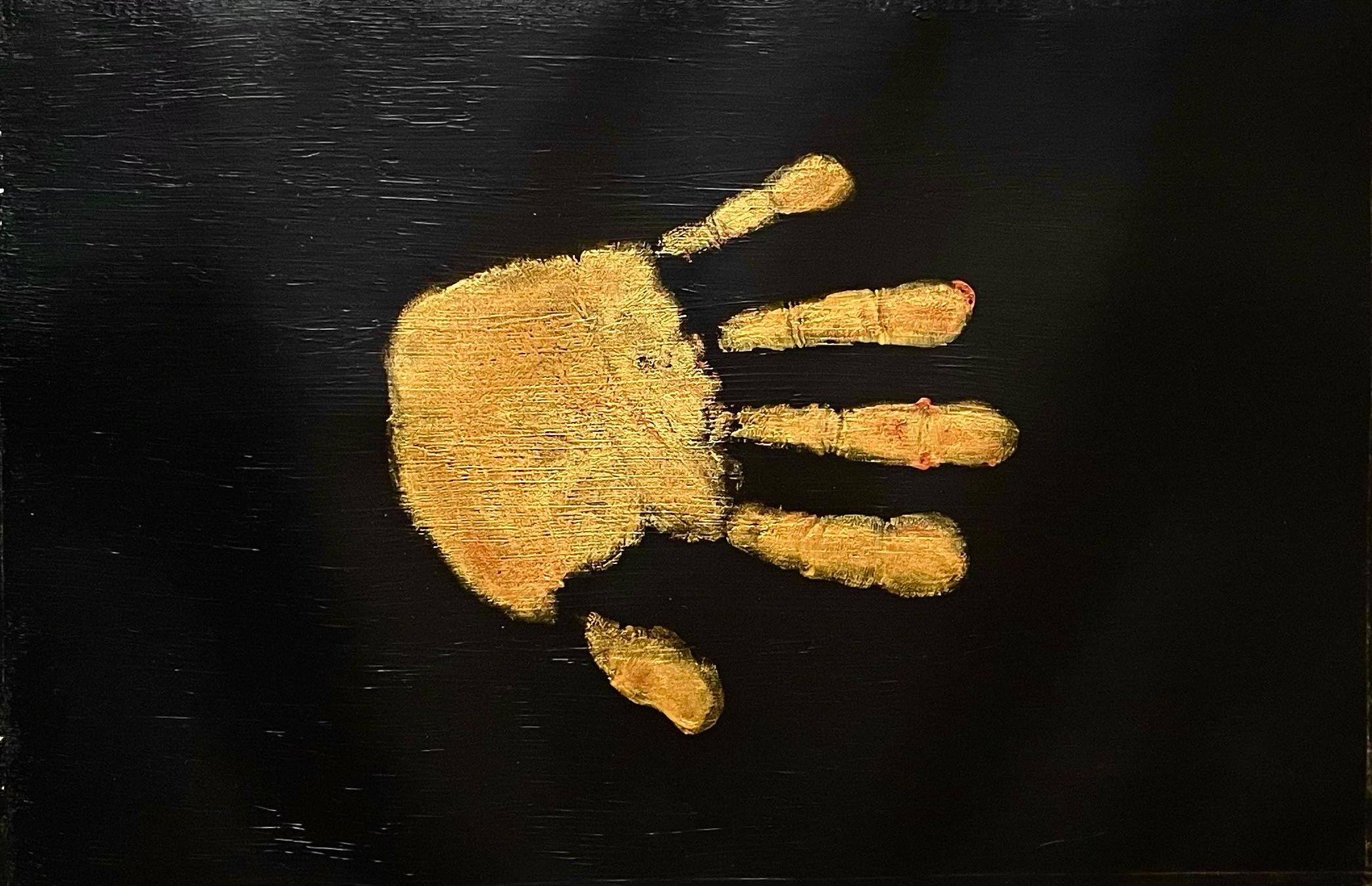 TOUCH Me. Feel Me. Heal Me - Acrylic on Paper, Abstract Painting, 2024 For Sale 6