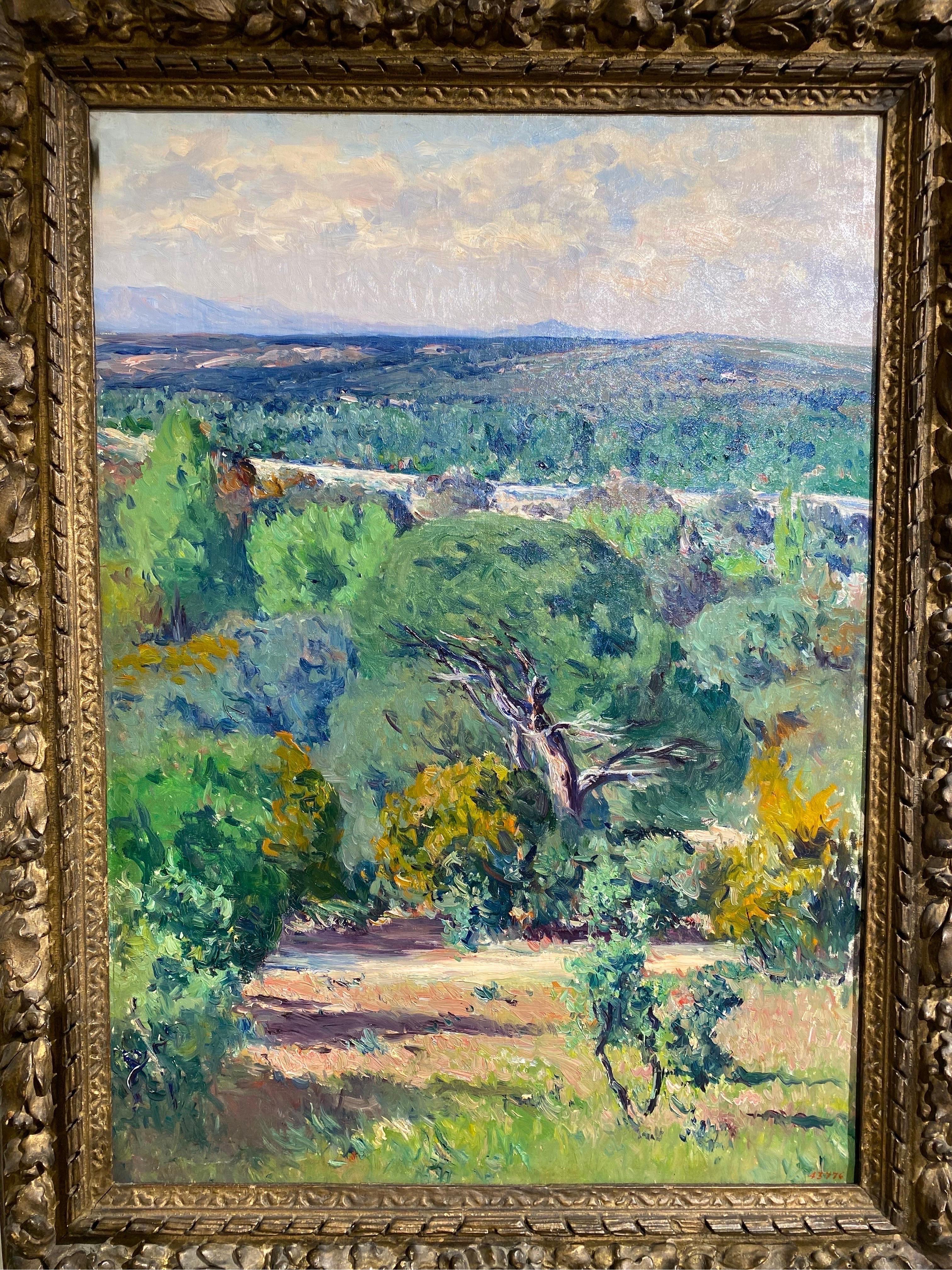 Aureliano de Beruete Landscape Painting - Landscape of Madrid (El Pardo)
