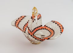 Aureliano & Toso "Laced" series Murano Art Glass by Dino Martens 1952