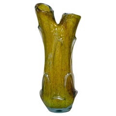 Dino Martens Aureliano Toso vase haut en iridium pigmenté circa 1950
