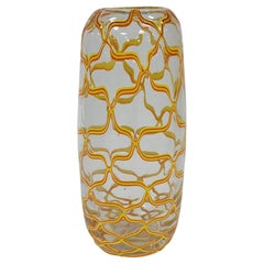 Aureliano Toso vase in Murano glass circa 1970.