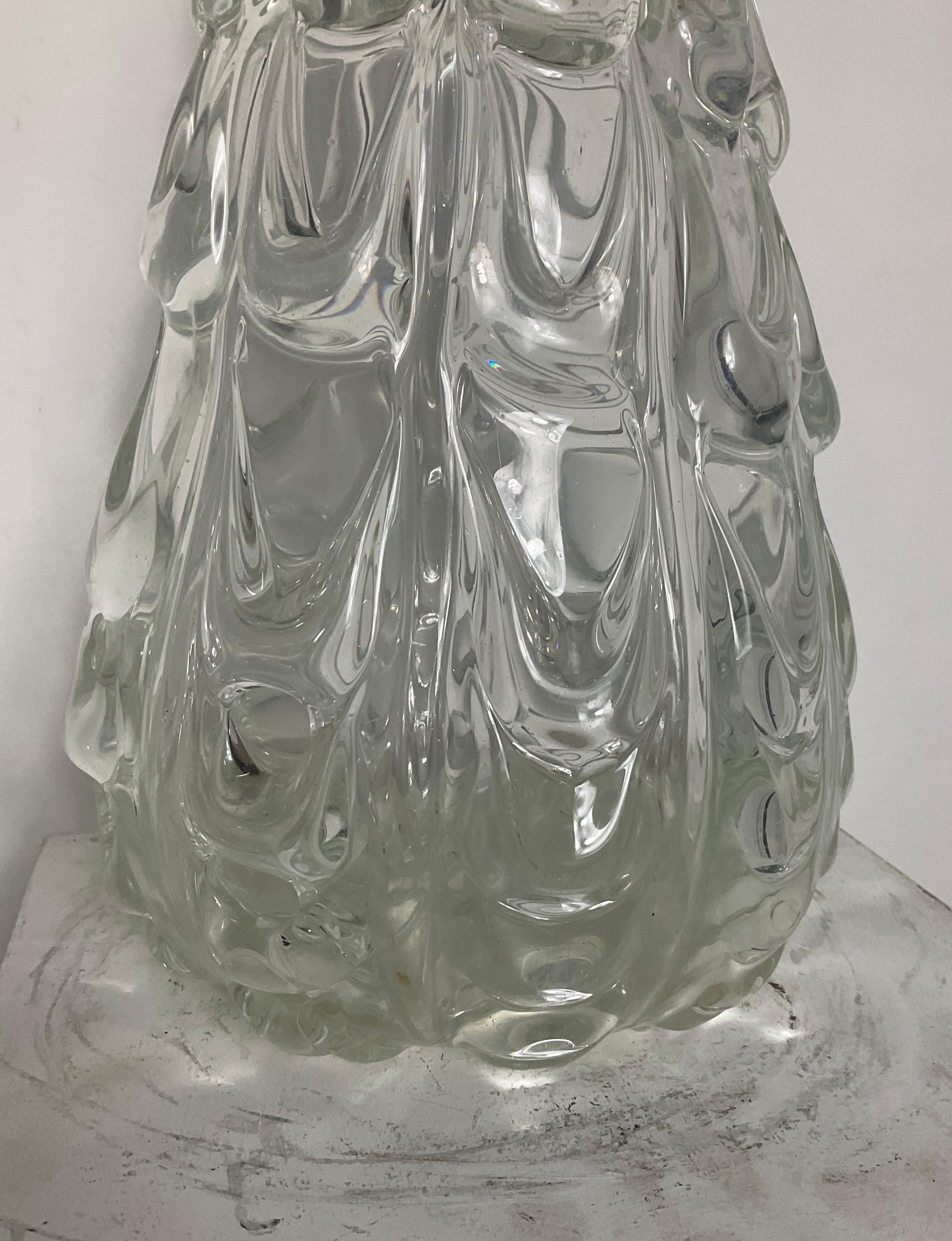 Aureliano Toso vase of the 30s/40s in Murano glass For Sale 5
