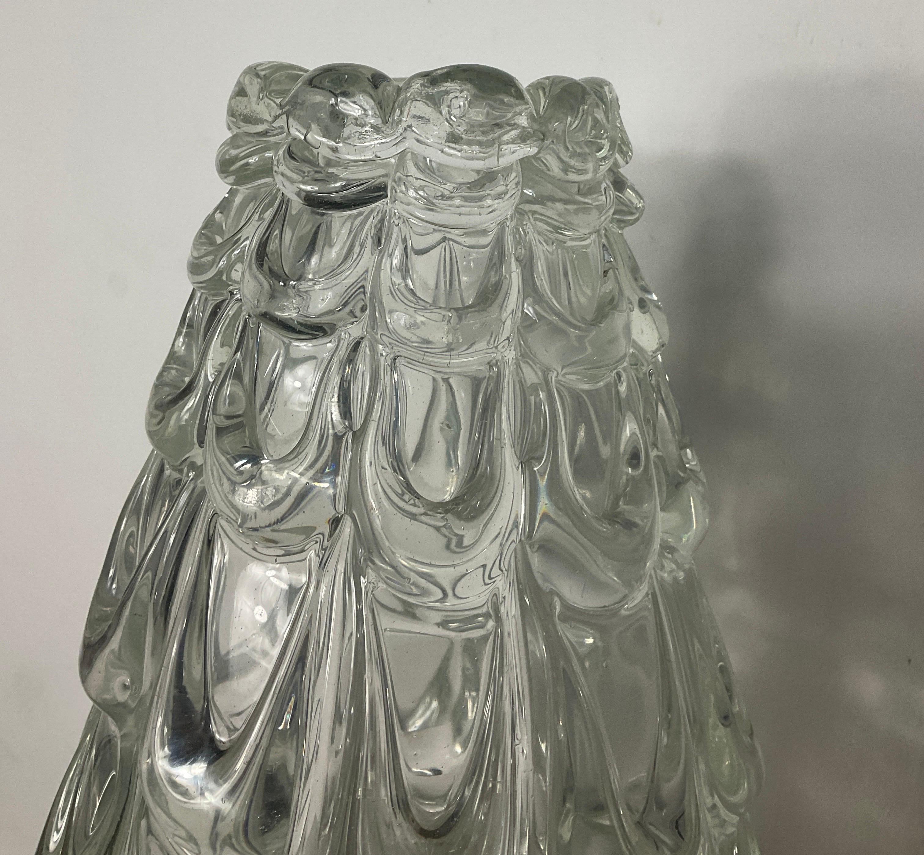 Aureliano Toso vase of the 30s/40s in Murano glass 3