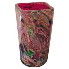 Aureliano Toso#Dino Martens# Vase Murano Glass 1950 Italy