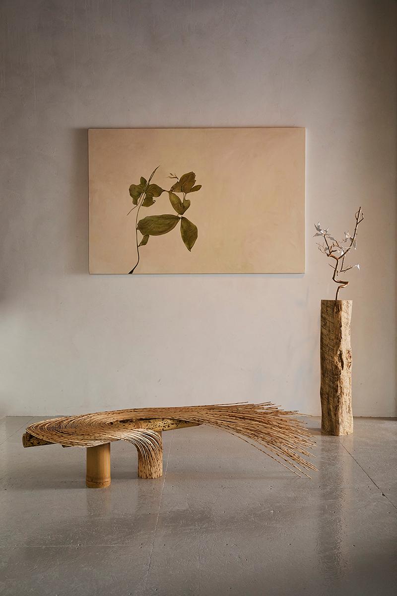 Wild Side Stool - Sculpture by Aurelie Hoegy