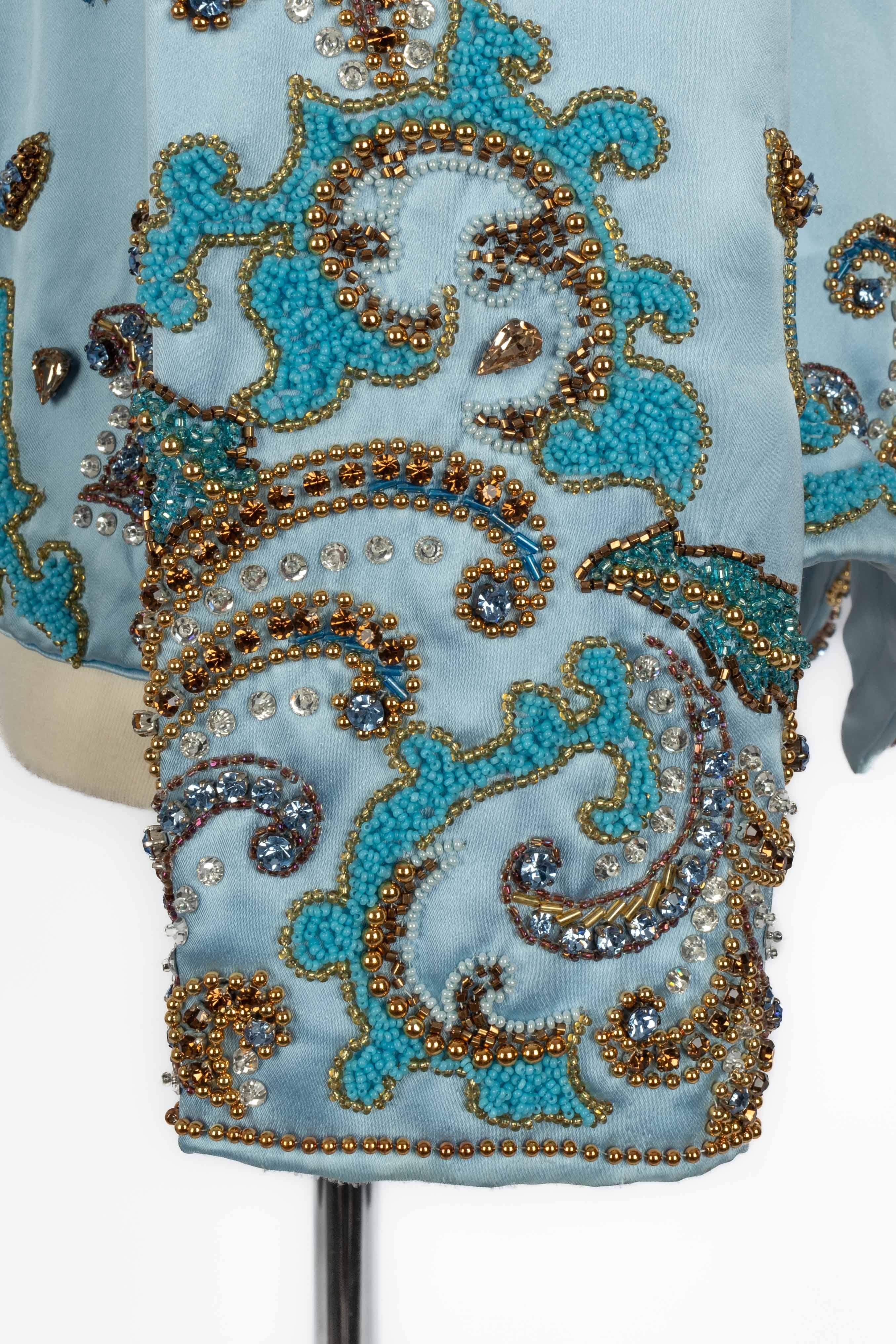 Giacca con perle Aurelie Marciano in vendita 1