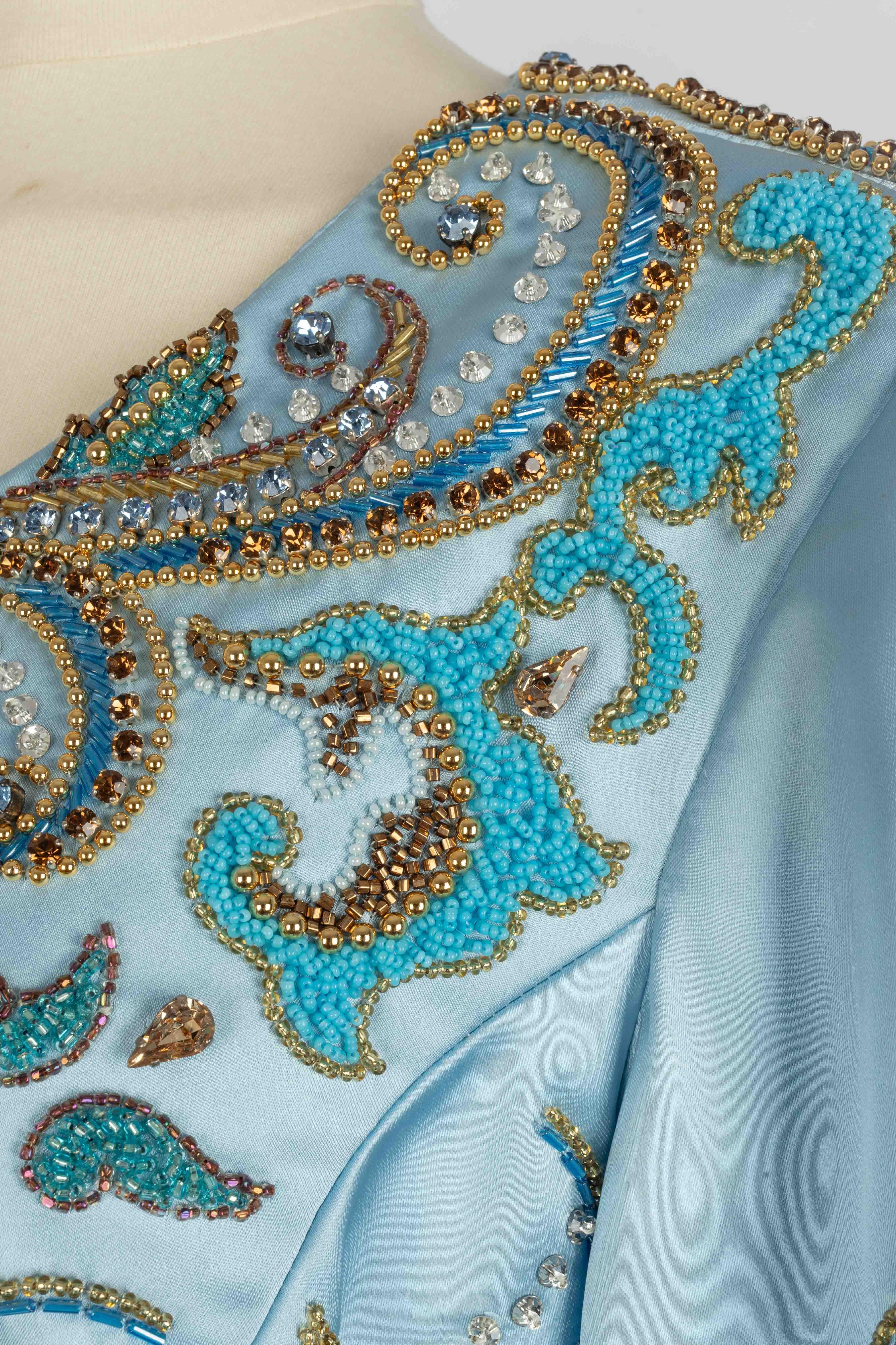 Giacca con perle Aurelie Marciano in vendita 3