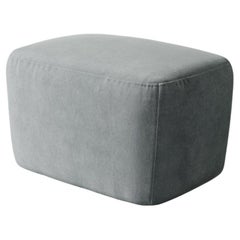 Aurélie Ottoman in Performance Velvet by Christiane Lemieux