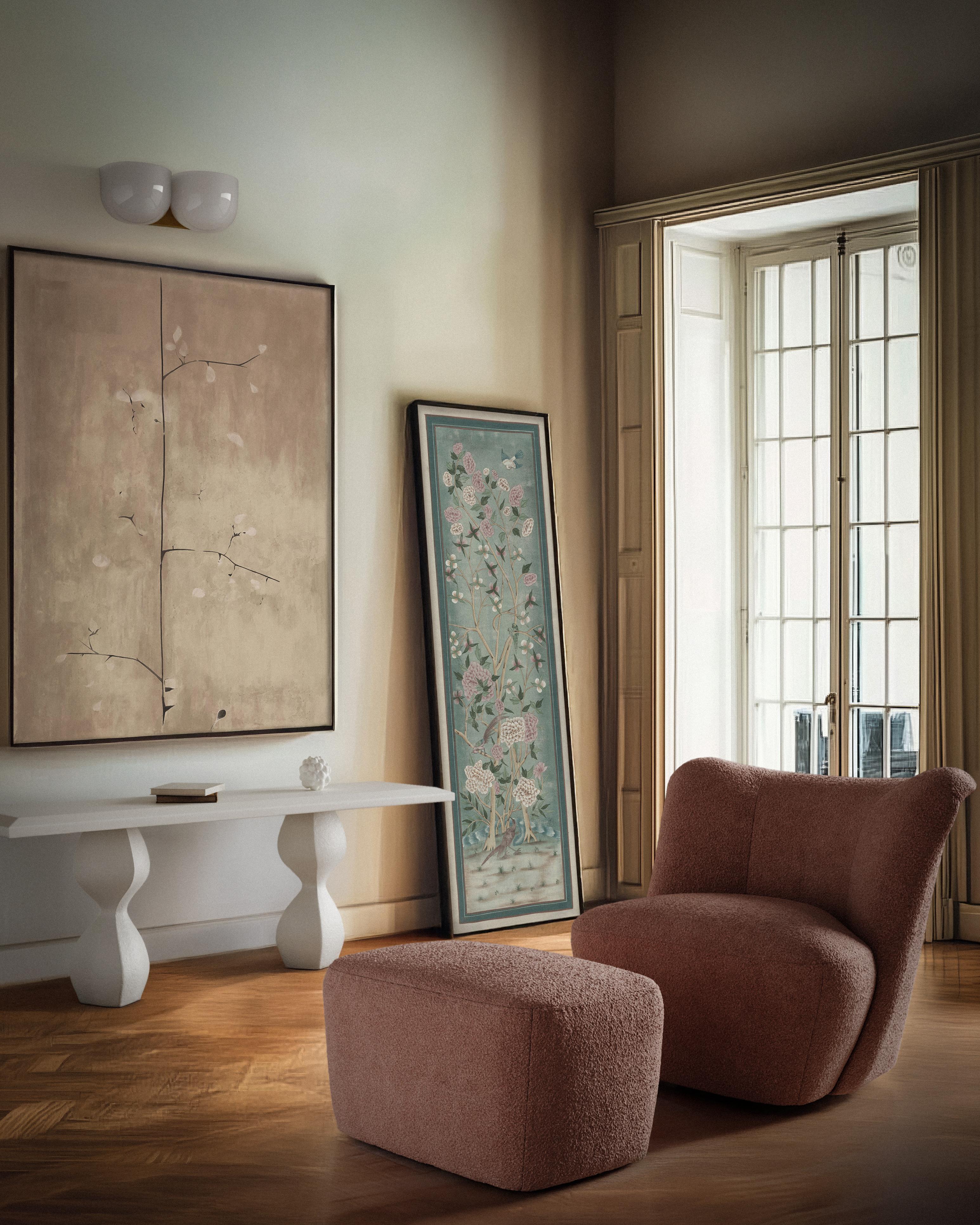 Silla Giratoria Aurélie en Bouclé Performance Crema by Lemieux Et Cie Siglo XXI y contemporáneo en venta