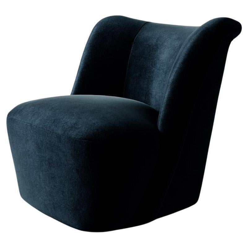 Aurélie Swivel Chair in Plush Velvet by Lemieux Et Cie