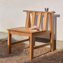 Aurélien Barbry Outdoor 'Cadence' Chair in FSC Certified Teak for FH Outdoor