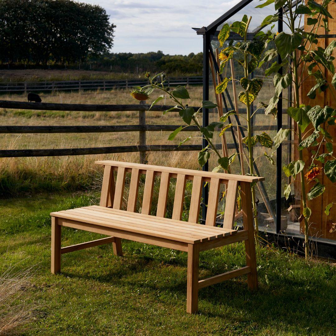 Aurélien Barbry Outdoor 'Plank' Chair in FSC Certified Teak for Skagerak For Sale 2