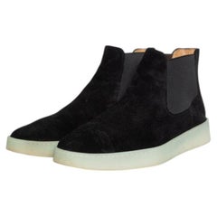 Aurelien, Botines chelsea negros de ante urbano