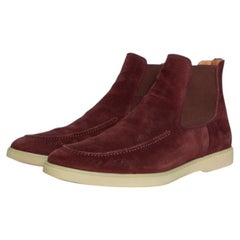 Aurelien, City Chelsea-Stiefel in Burgunderrot