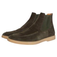 Aurelien, City Chelsea boots in green