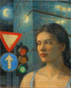 Ingorgo - Pintura al óleo de Aurelio Bulzatti - 2018