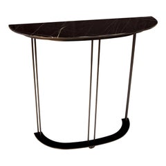 Aureola C1 Black Marble Console