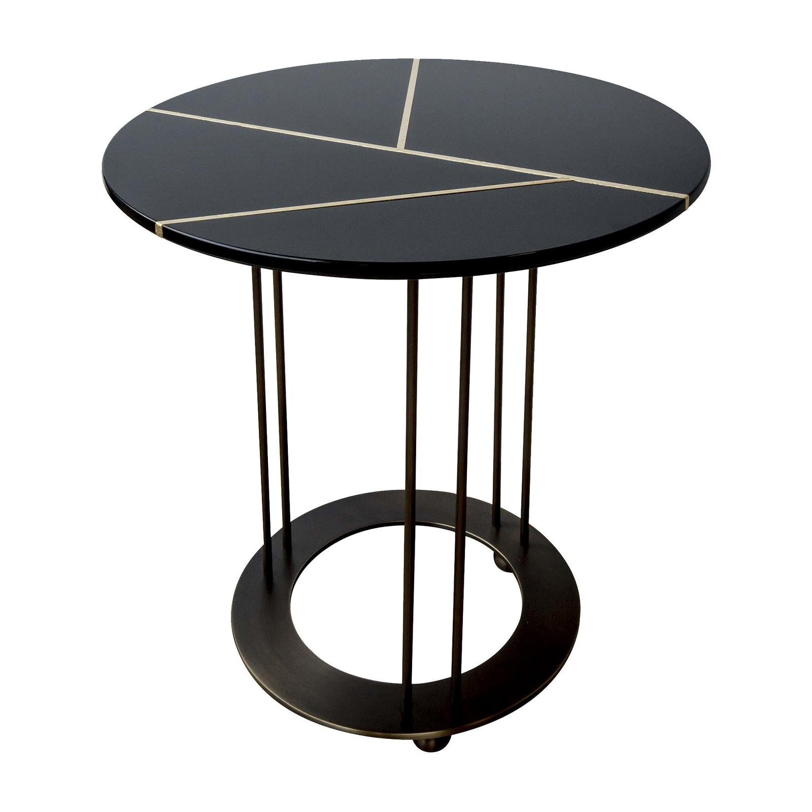 Aureola CF1 F Black Side Table