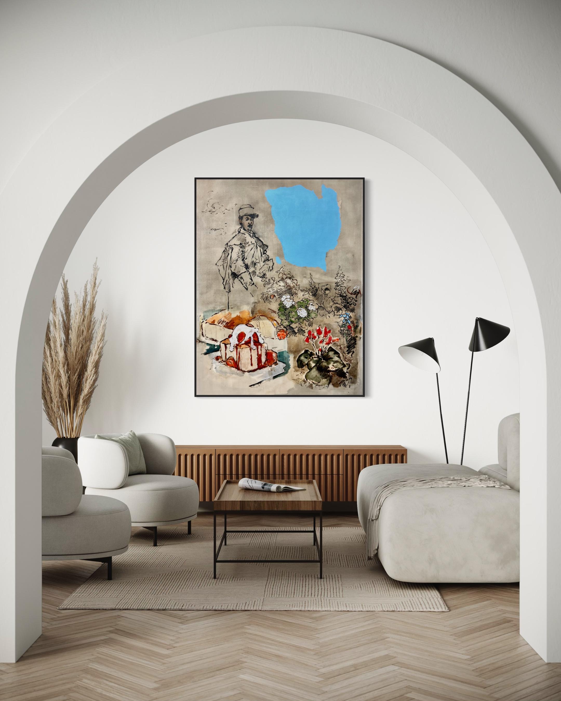 Deriva - Painting di Aurélien Couput