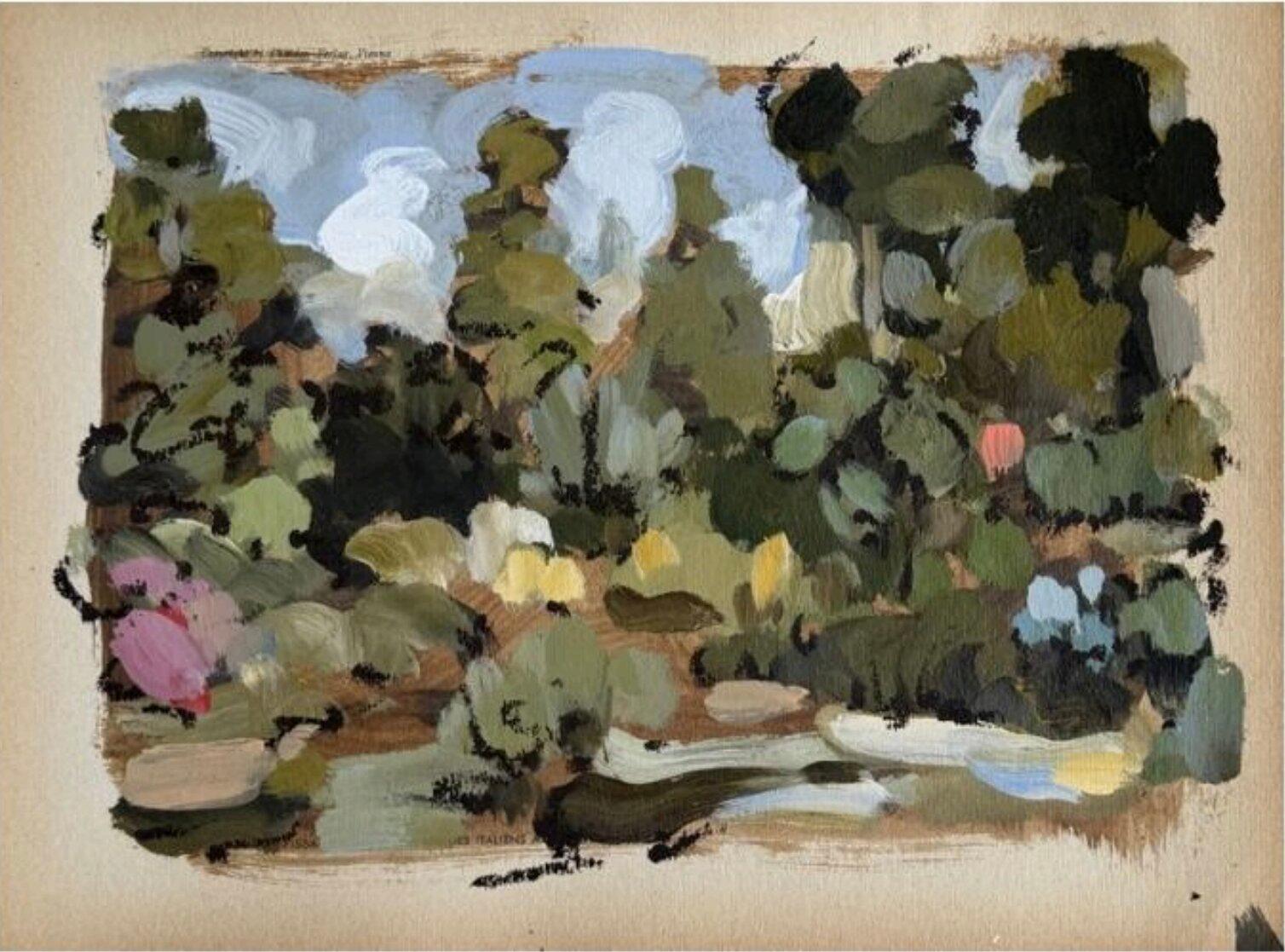 Landscape Painting Aurélien Couput - Mini Sans titre 05