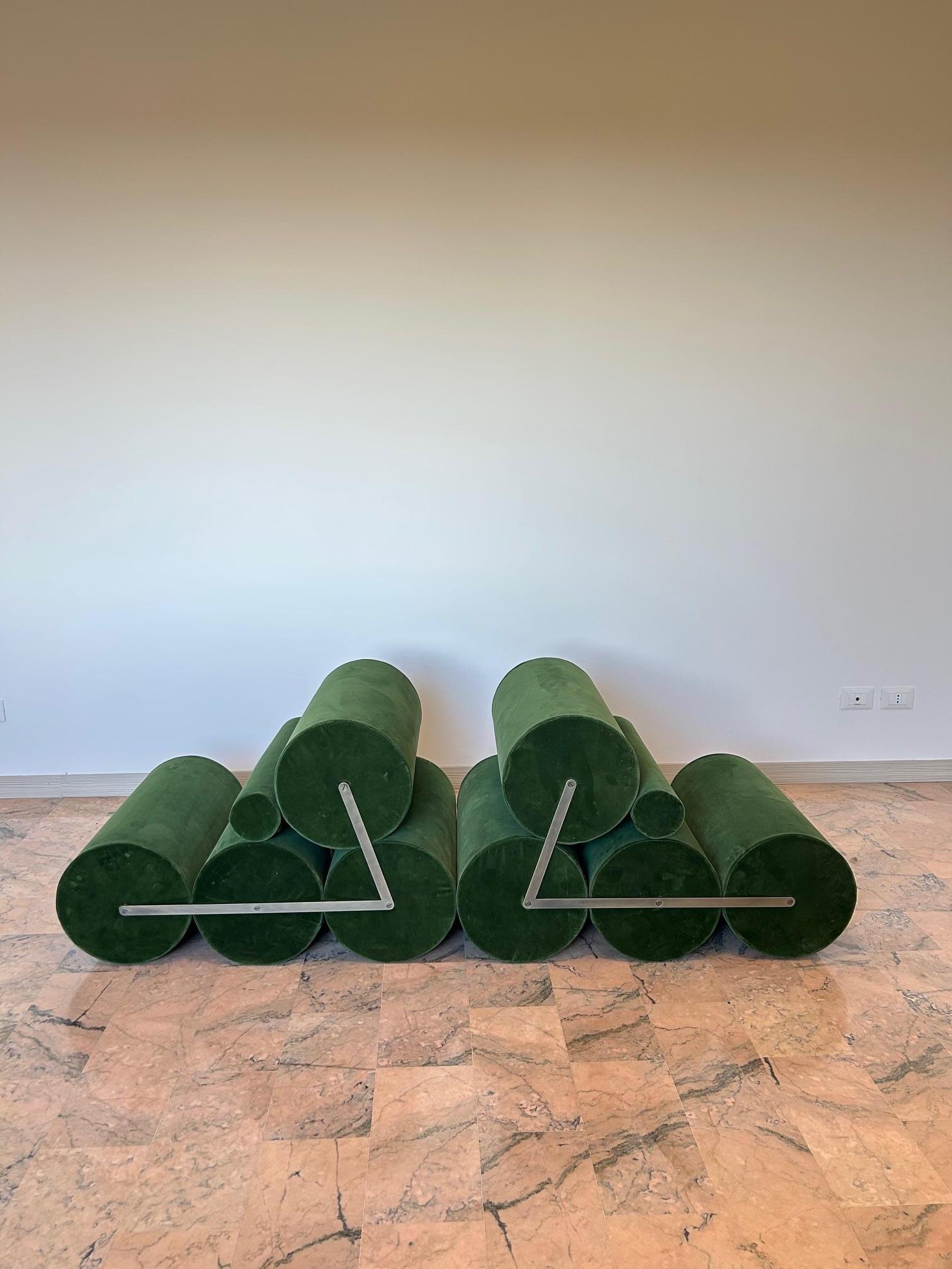 Fauteuils Auro Trivellato 5C pour A.L.I., Padoue, Italie, 1972 en vente 4