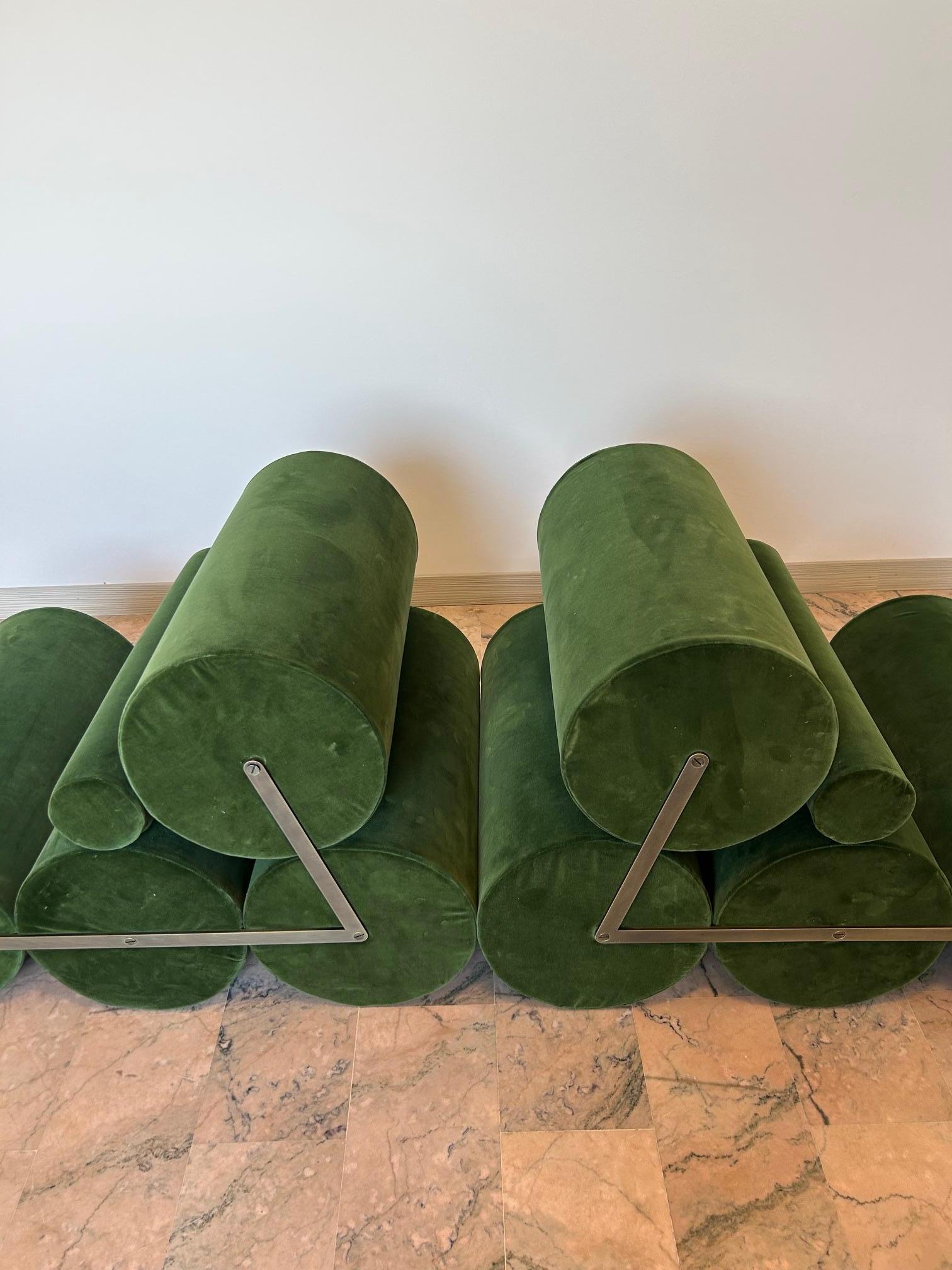 Fauteuils Auro Trivellato 5C pour A.L.I., Padoue, Italie, 1972 en vente 5