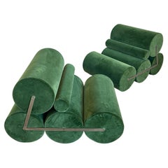 Auro Trivellato 5C Armchairs for A.L.I., Padova, Italy, 1972