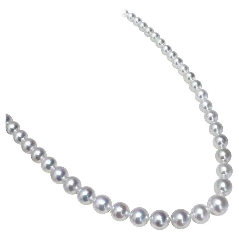 Heart-Line Aurora Akoya Pearl Graduated Necklace