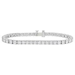 Aurora 8 Carat Round Diamond Tennis Bracelet