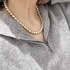 Aurora 9-10mm South Sea Pearl Ombre Necklace