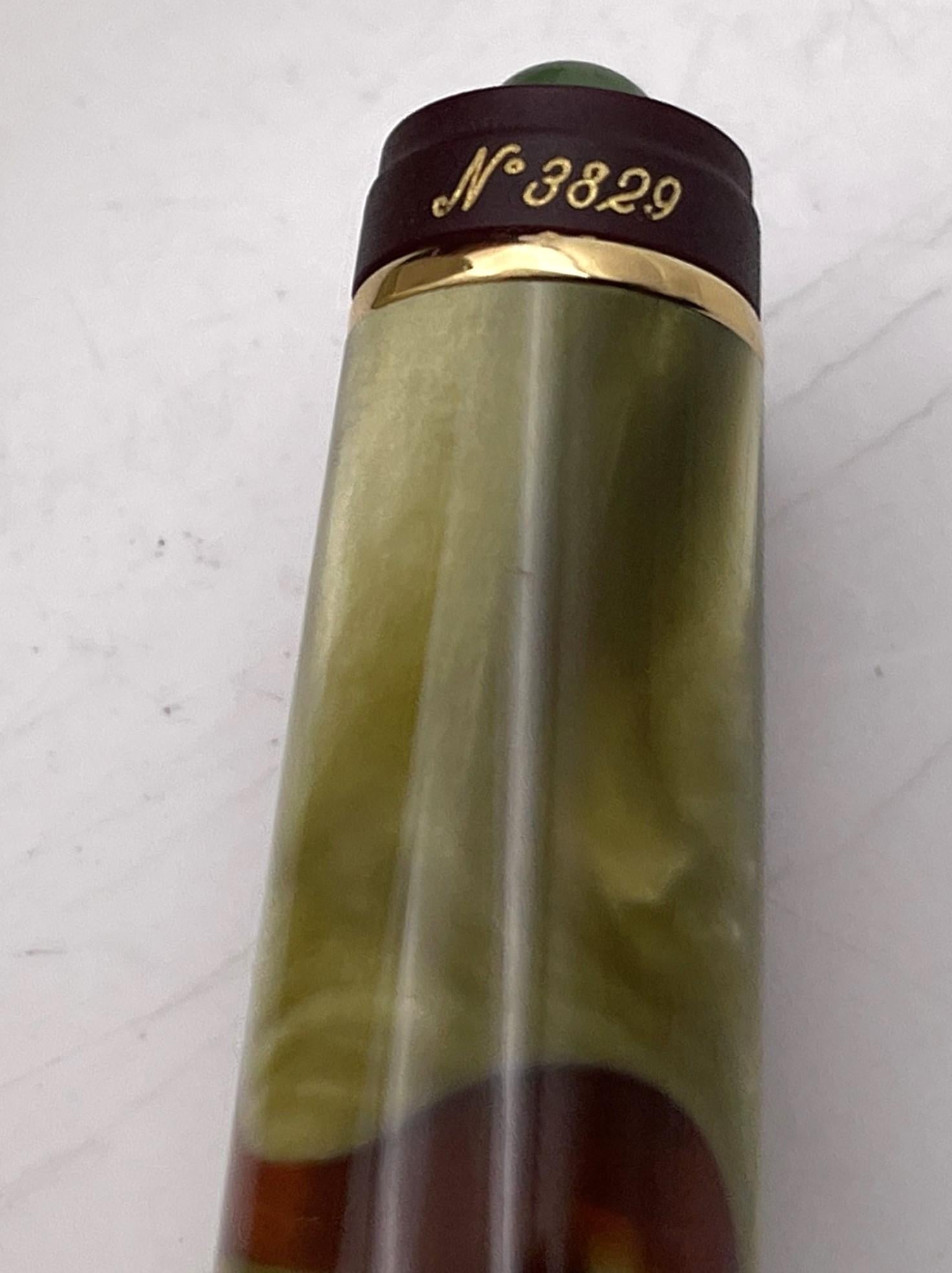 Aurora Asia Limited Edition Fountain Pen with Ink, Boxes & Papers For Sale 3