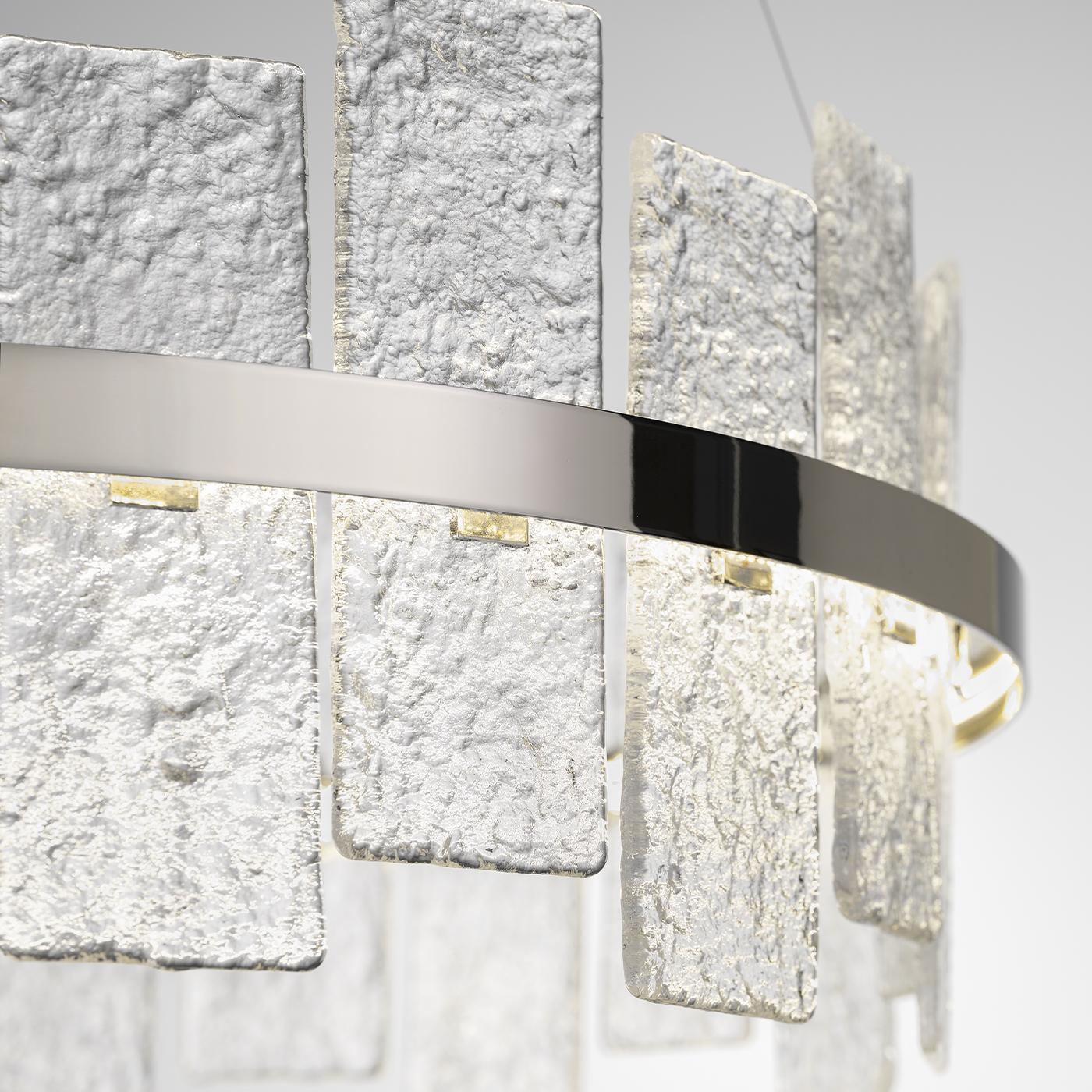 Aurora Circle 2 Chandelier Vidrio en venta