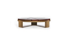 Aurora Coffee Table - High Gloss Timber - Size I