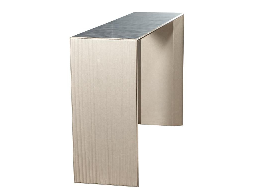 Contemporary Aurora Console by Chai Ming Studios For Sale