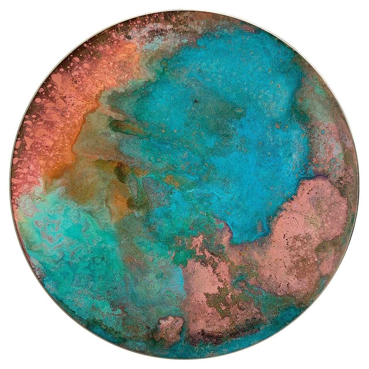 Aurora Decorative Disk #1 For Sale