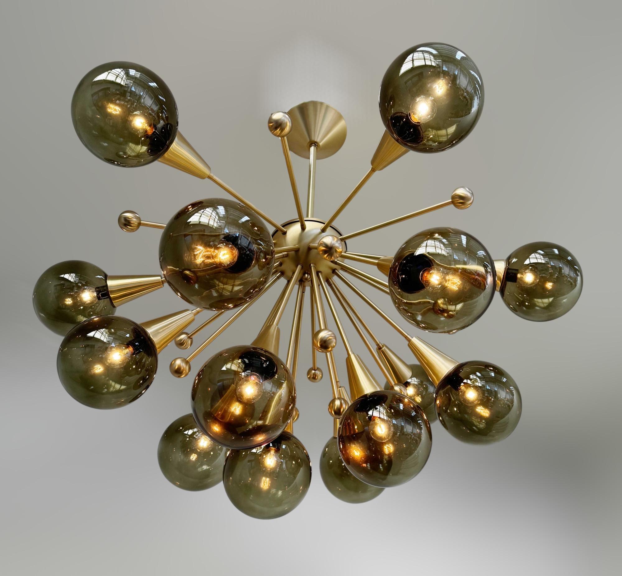 Aurora Flush Mount by Fabio Ltd en vente 5