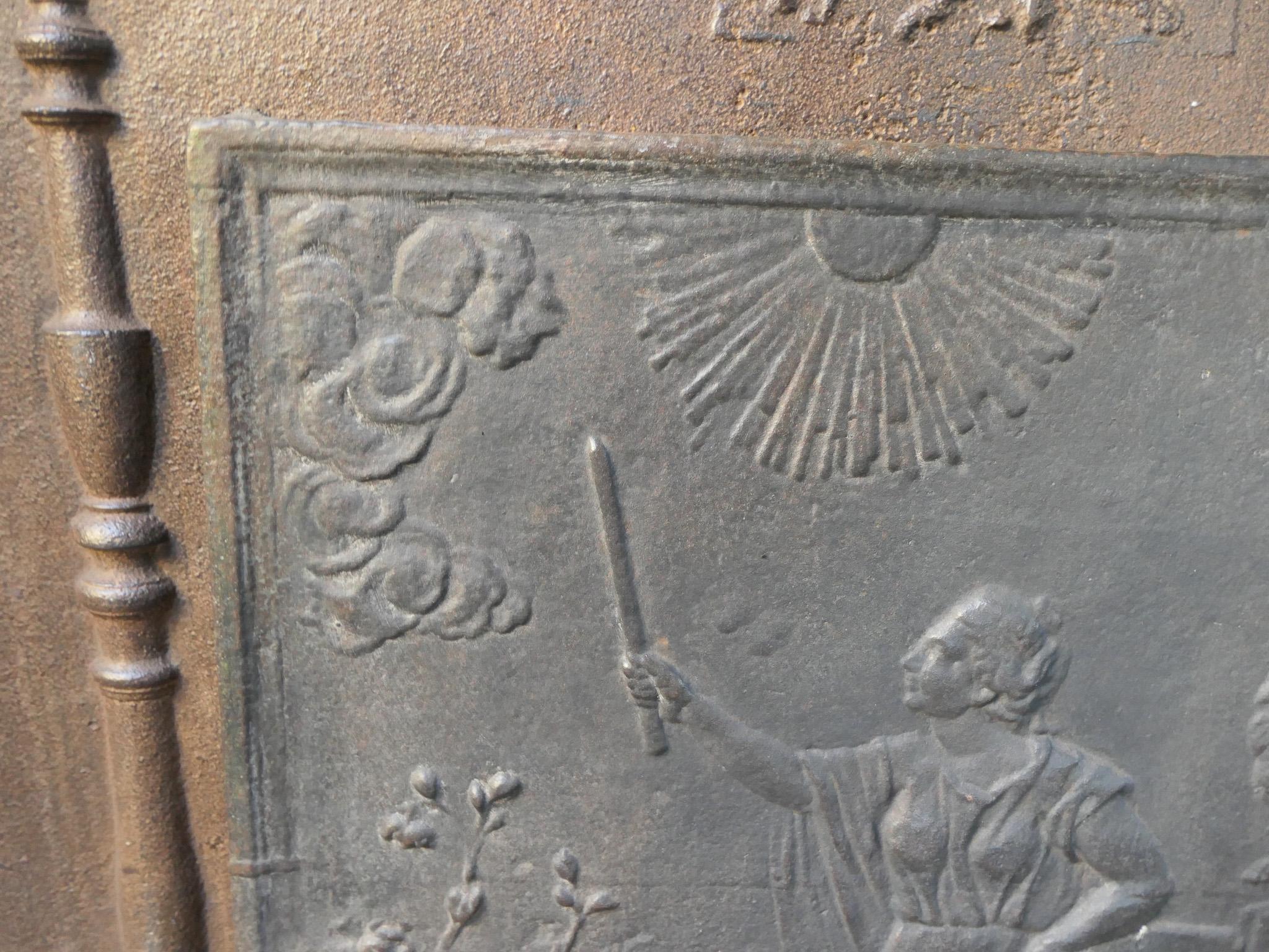 Aurora, Diosa del Amanecer, Revestimiento de chimenea / Revestimiento, Siglo XIX en venta 1