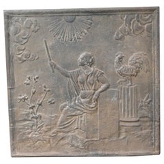 Aurora, Goddess of the Dawn, Fireback / Backsplash, 20th Century