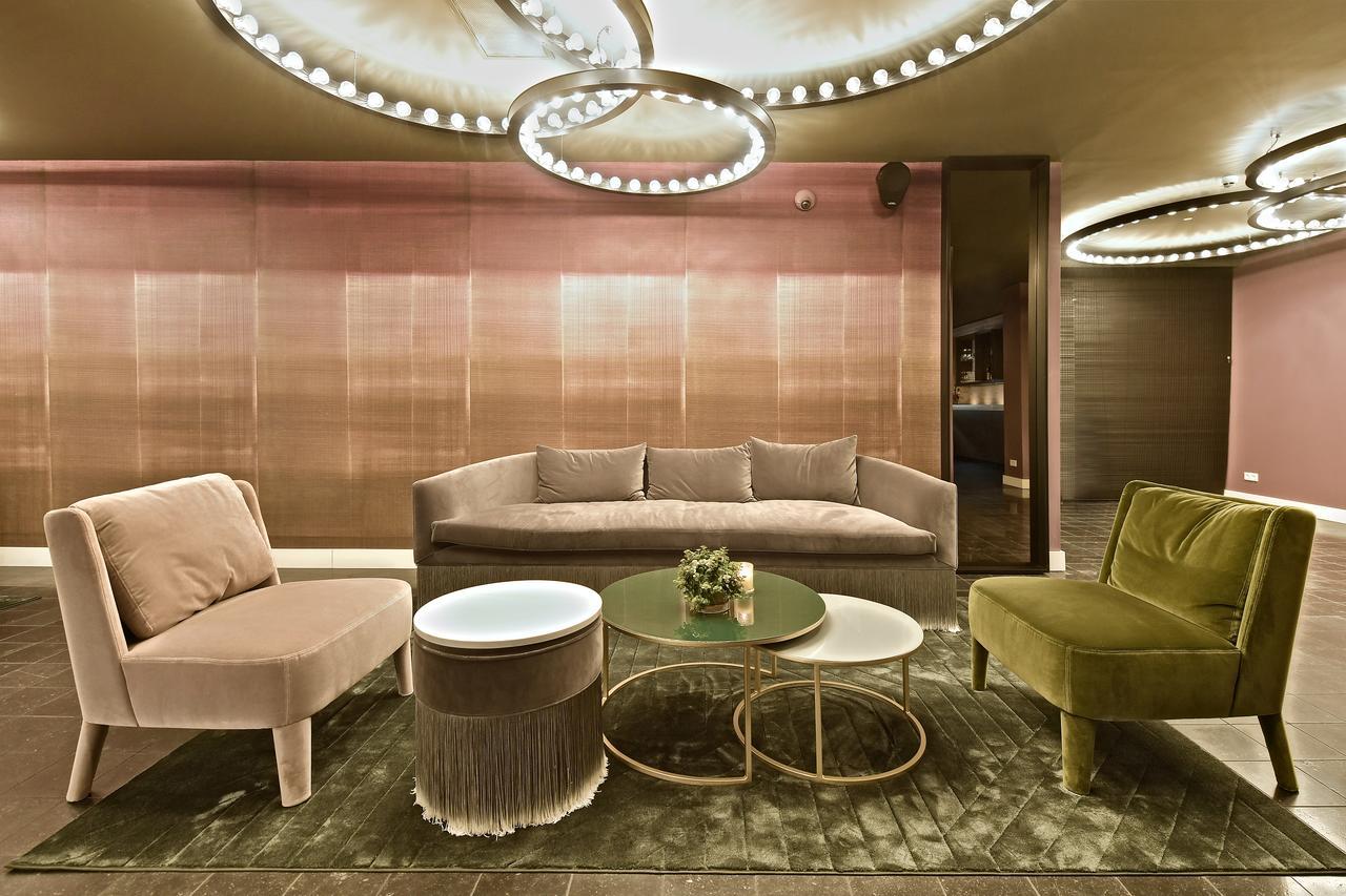 Lampada a sospensione Aurora Medium Circular Champagne di JSPR in vendita 2