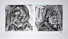 Aurora Molina ¨Untilted¨, 2011, Aquatint, 11.8x20.1 in