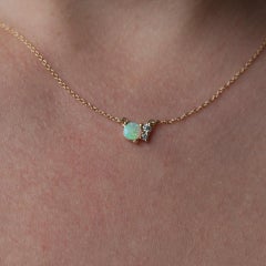 Collier d'Opale Aurora en or 14K par Anastassia Sel Jewelry