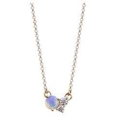 Collier d'Opale Aurora en or 14K par Anastassia Sel Jewelry