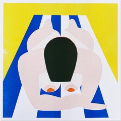 Aurora Pellizzi, Transfiguration 01, 2020 4-Color Risograph Print