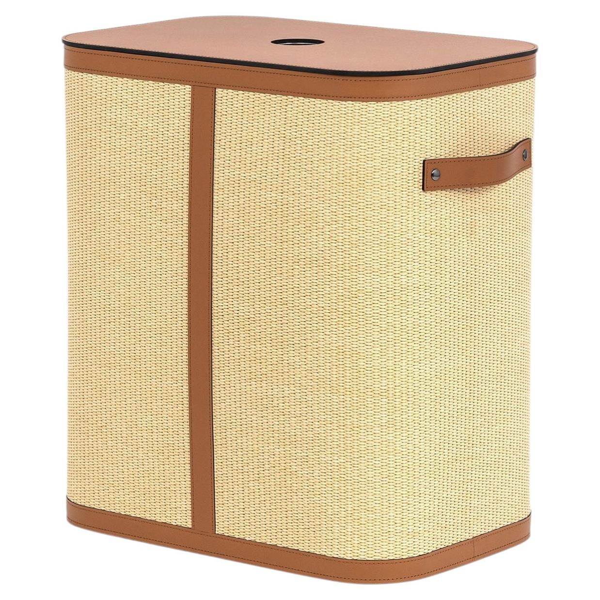 Aurora Rectangular Laundry Basket For Sale