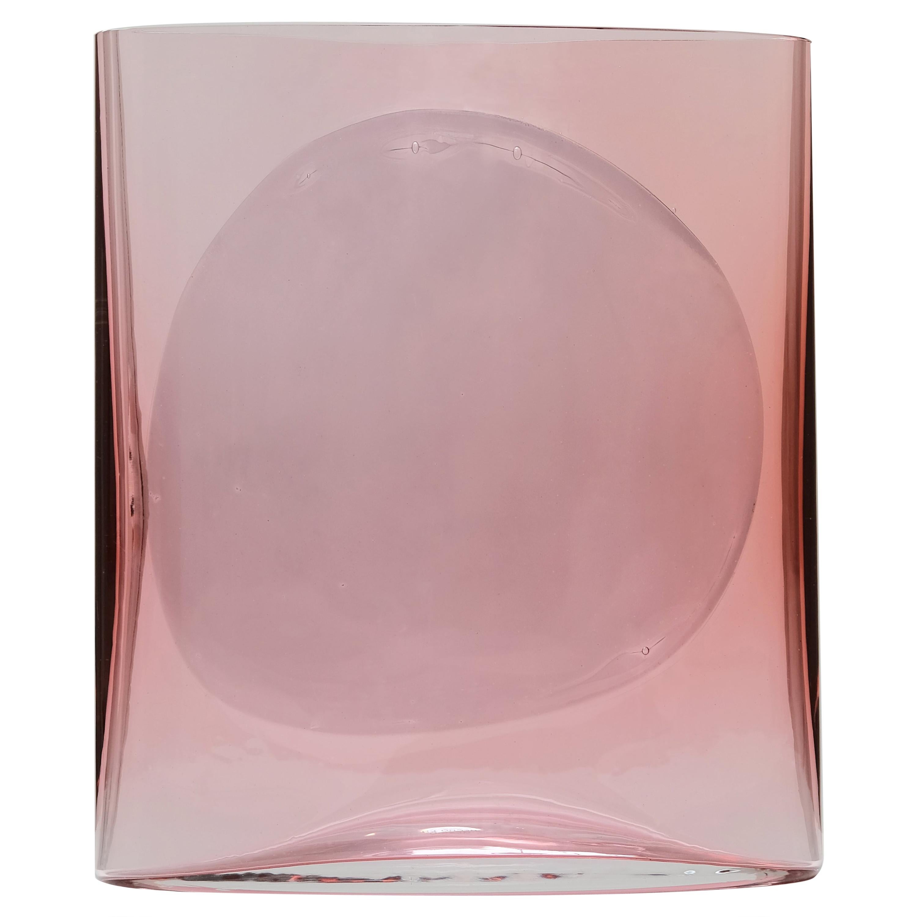 Aurora Reddish Small Isla Glass Vase